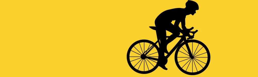 Silueta del ciclista